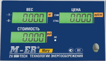 Пленочная панель передняя 223 АС LCD в Волжском