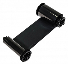 Черная смолянисто-восковая (Resin+Wax) лента (К) на 1200 оттисков с чистящим роликом в Волжском